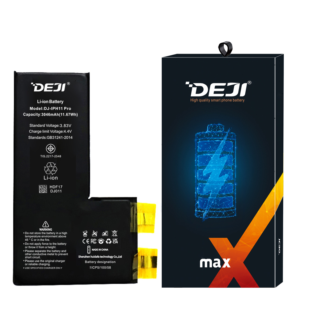 Bateria DEJI Iphone 11 Pro Sem Flex 3046 mAh