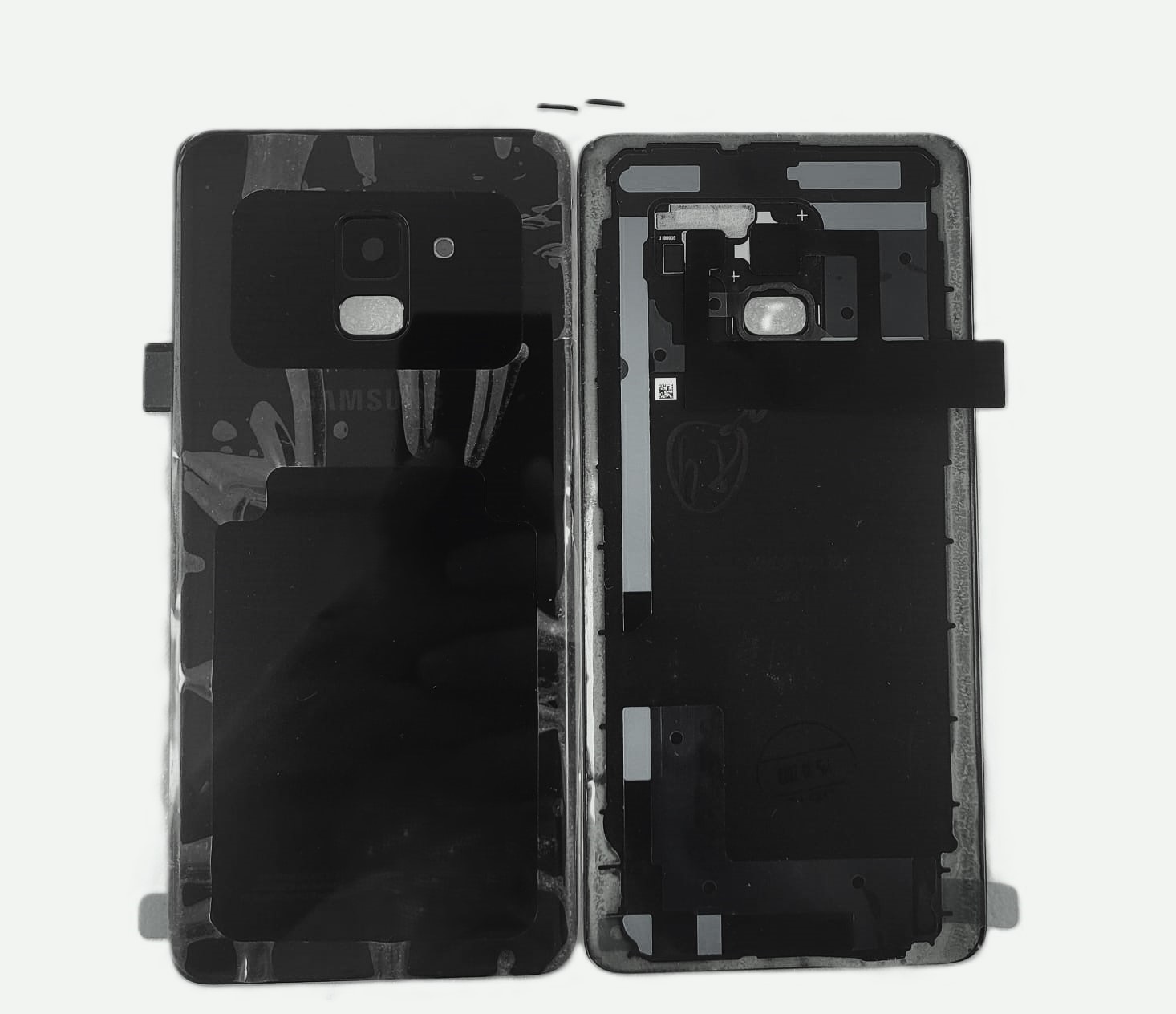 Tampa de Bateria Samsung SM-A730 Galaxy A8 Plus 2018 - Preto