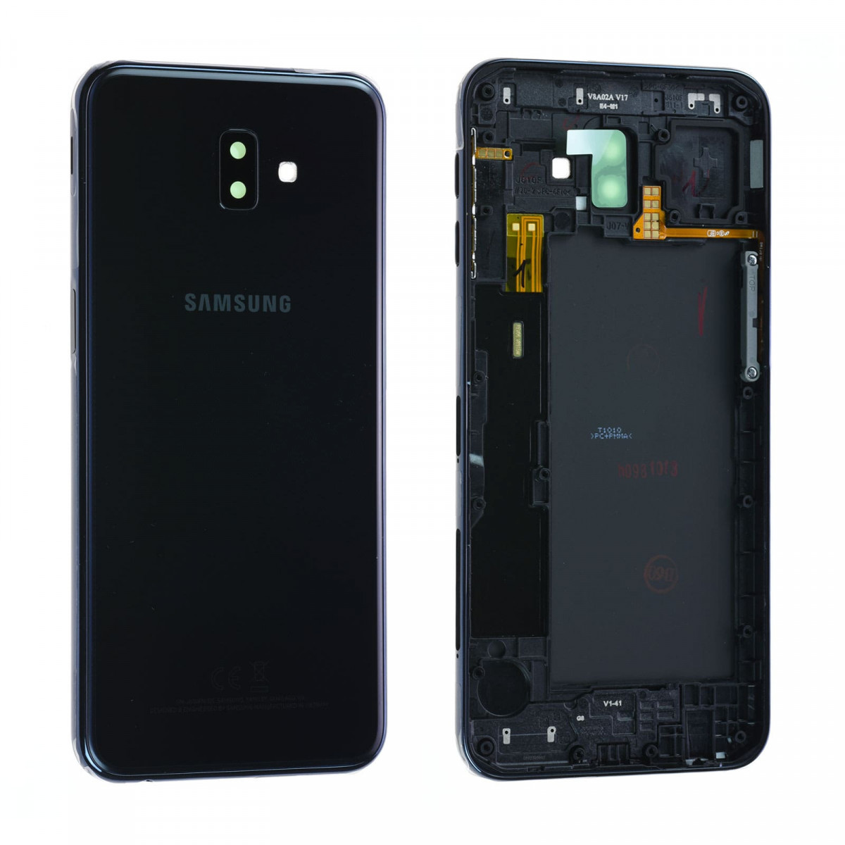 Carcaça Samsung SM-J610 Galaxy J6 Plus - Preto