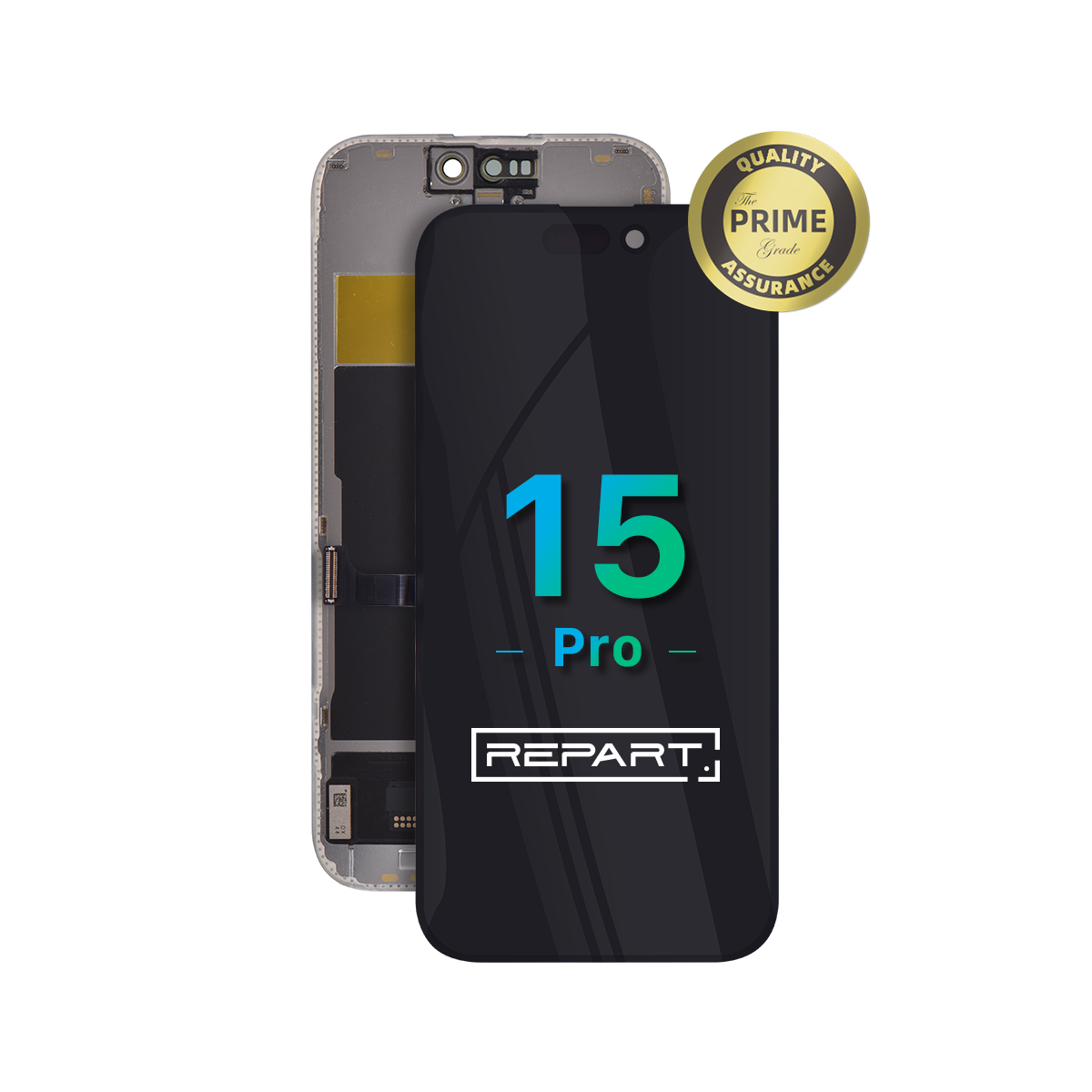 Display REPART Iphone 15 Pro Soft Oled 120HZ Troca CI