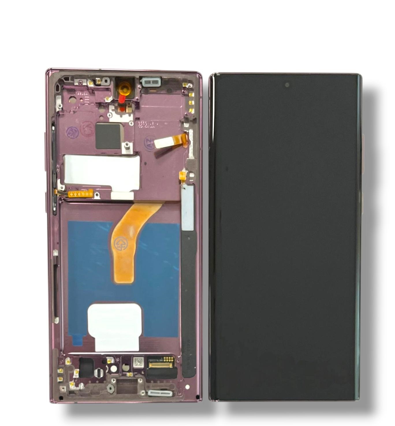 Display Samsung SM-S908 S22 Ultra 2022 Burgundy