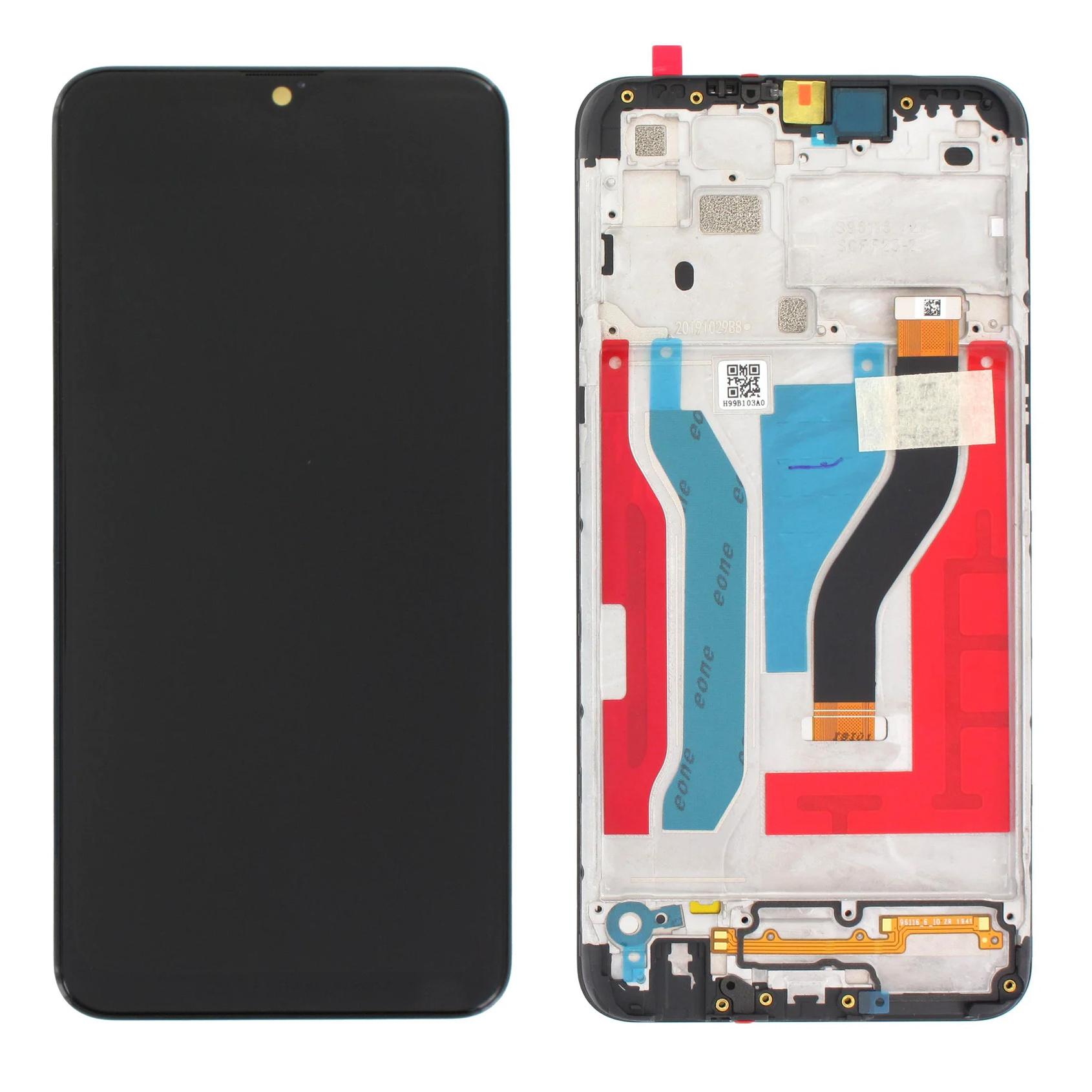 Display Samsung SM-A107 Galaxy A10s Com Aro