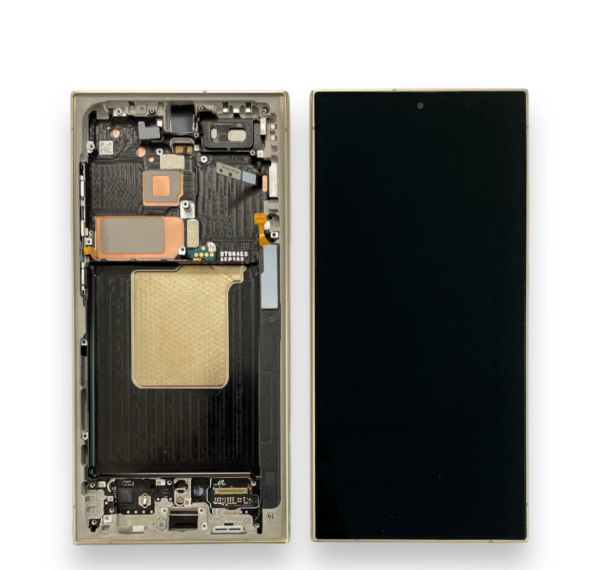 Display Samsung SM-S928 Galaxy S24 Ultra Com Aro Cinza