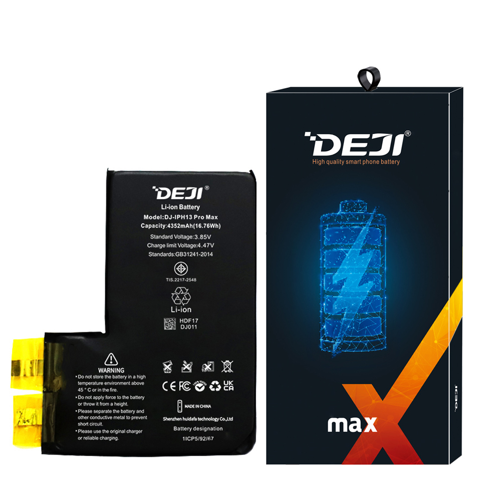 Bateria DEJI Iphone 13 Pro Max Sem Flex