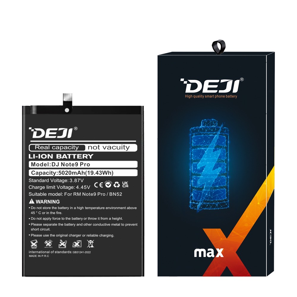 Bateria Deji Xiaomi Redmi Note 9 Pro / Redmi Note 9S BN52