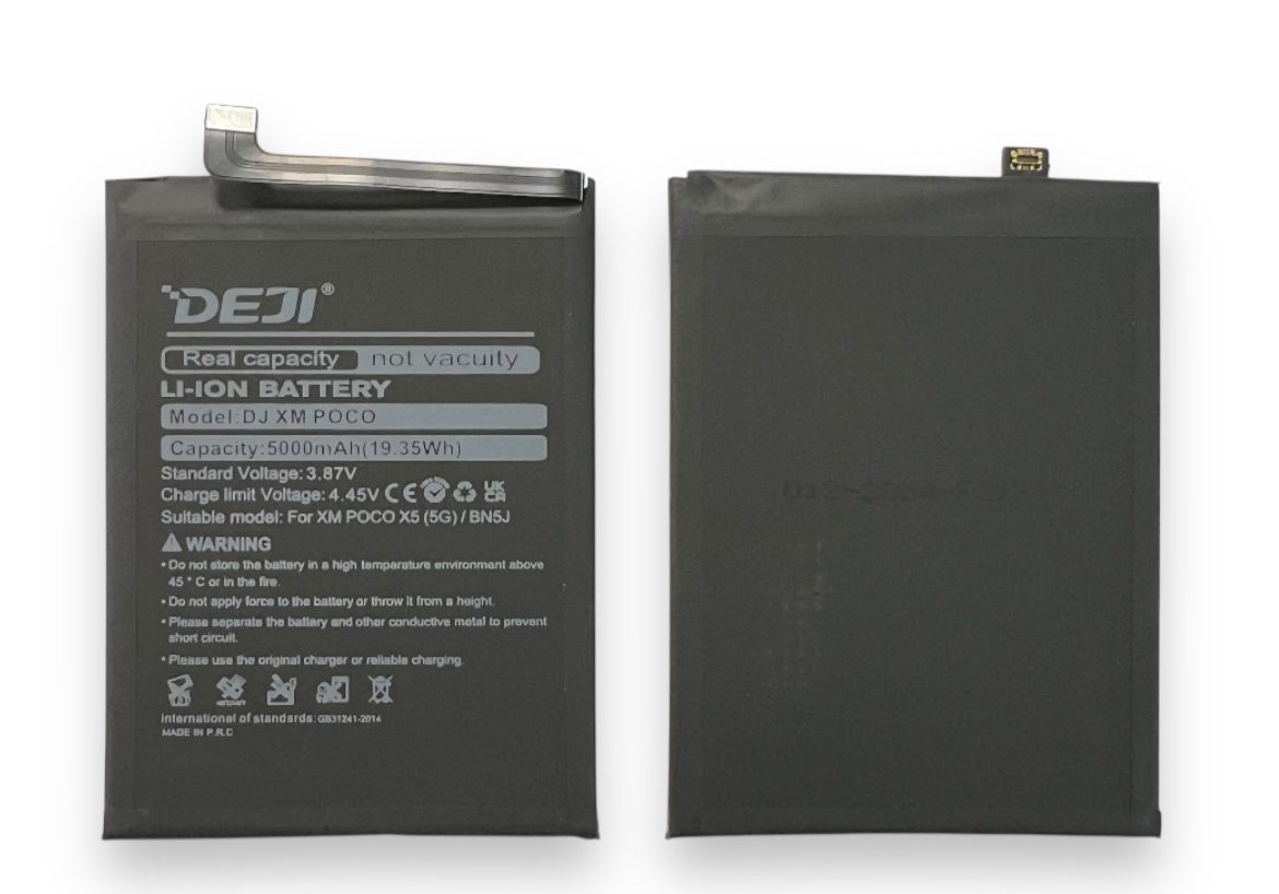 Bateria Deji Xiaomi Redmi Note 12 5G / Poco X5 5G BN5J